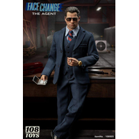 Face Change The Agent John 1:6 Scale Figure 108Toys 108005