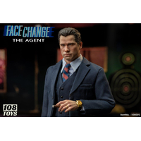 Face Change The Agent John 1:6 Scale Figure 108Toys 108005