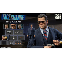 Face Change The Agent John 1:6 Scale Figure 108Toys 108005