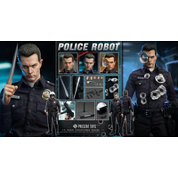 Police Robot 1:6 Scale Figure Present Toys PST-SP62