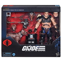 GI Joe Classified Series Dreadnok Road Pig and Rawkus Pet Dog Pit Bull 6-Inch Action Figure Hasbro #135 (G0435)