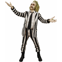 Beetlejuice (1988) Figurine parlante avec vêtements rayés Échelle 1:4 (18 pouces) NECA 57318
