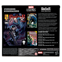 Marvel Legends Series Punisher et Bushwacker Ensemble de figurines échelle 6 pouces Hasbro F9132