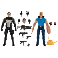 Marvel Legends Series Punisher and Bushwacker set of 6-inch scale action figures Hasbro F9132