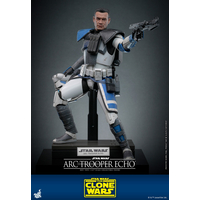 Star Wars The Clone Wars ARC Trooper Echo 1:6 Scale Figure Hot Toys 913578 TMS133