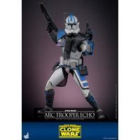 Star Wars The Clone Wars ARC Trooper Echo 1:6 Scale Figure Hot Toys 913578 TMS133