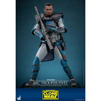 Star Wars The Clone Wars ARC Trooper Fives 1:6 Scale Figure Hot Toys 913577 TMS132