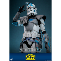 Star Wars The Clone Wars ARC Trooper Fives 1:6 Scale Figure Hot Toys 913577 TMS132