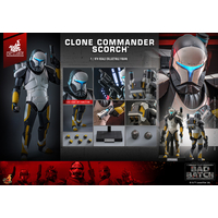 Star Wars Clone Commando Scorch 1:6 Scale Collectible Figure Hot Toys 913428 TMS130