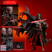 Star Wars Darth Vader (Endommagé) VERSION DE LUXE ÉDITION SPÉCIALE Figurine Échelle 1:6 Hot Toys 9136123 DX45B