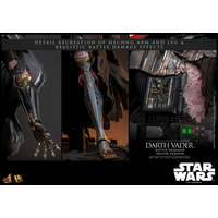 Star Wars Darth Vader (Endommagé) VERSION DE LUXE Figurine Échelle 1:6 Hot Toys 9136122 DX45