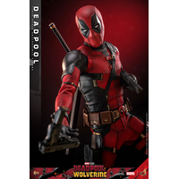 Marvel Deadpool (from Deadpool & Wolverine movie) EXCLUSIVE VERSION 1:6 Scale Figure Hot Toys 9134761 MMS746B