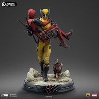 Marvel Deadpool & Wolverine Deluxe 1:10 Scale Statue Iron Studios (913383) MARCAS104724-10