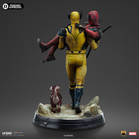 Marvel Deadpool & Wolverine Deluxe 1:10 Scale Statue Iron Studios (913383) MARCAS104724-10