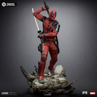 Marvel Deadpool (from Deadpool & Wolverine movie) Quarter Scale 1:4 Statue Iron Studios 913617