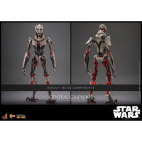 Star Wars General Grievous (Diecast Body Structure) 1:6 Scale Figure Hot Toys 913608 MMS760D67