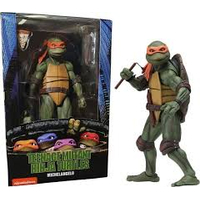 ​Teenage Mutant Ninja Turtles TNMT (1990) Michelangelo 7-inch scale action figure NECA ​