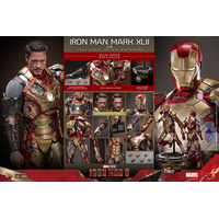 Marvel Iron Man 3 - Iron Man Mark XLII (Mark 42) 2_0 DELUXE 1:6 Scale Figure Hot Toys 9136282 MMS759D66