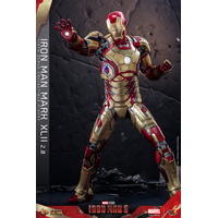 Marvel Iron Man 3 Iron Man Mark XLII (Mark 42) 2_0 1:6 Scale Figure Hot Toys 913628 MMS758D65
