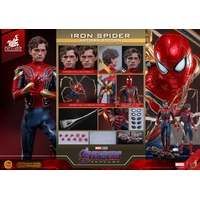 Marvel Iron Spider (Avengers: Endgame) ARTISAN EDITION 1:6 Scale Figure Hot Toys 9136301 MMS762AE