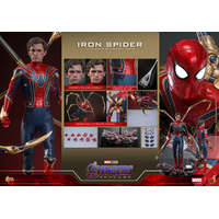 Marvel Iron Spider (Avengers: Endgame) 1:6 Scale Figure Hot Toys 913630 MMS761