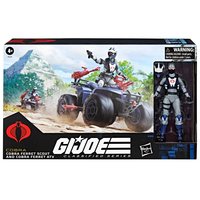 GI Joe Classified Series Cobra Ferret Scout and Cobra Ferret ATV 6-Inch Action Figure Hasbro #119 (F9239)