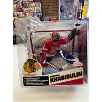 NHL Series 12 Nikolai Khabibulin Blackhawks  Chicago goalie action figure  Mcfarlane Toys