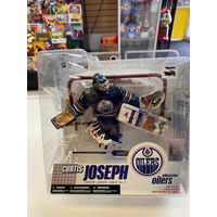 NHL Curtis Joseph Edmonton Oilers goalie action figure   Mcfarlane Toys
