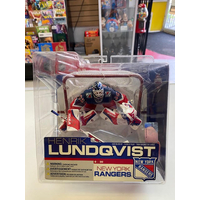 NHL Henrik Lundqvist Rangers  New York goalie  action figure Mcfarlane Toys