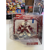 NHL Dominik Hasek Detroit Red Wings goalie action figure Mcfarlane Toys