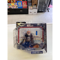 NHL Tommy Salo Edmonton Oilers goalie action figure  Mcfarlane Toys
