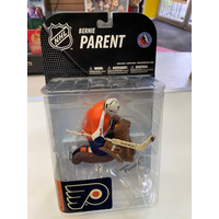 NHL Bernie Parent  Philadelphia Flyers goalie action figure  Mcfarlane Toys
