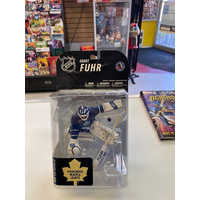 NHL Grant Fuhr   Toronto Maple Leafs  goalie action figure Mcfarlane Toys