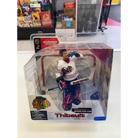 NHL Jocelyn Thibault Gardien de but Blackhawks de Chicago figurine Mcfarlane Toys