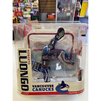 NHL Roberto Luongo Gardien chandail bleu de but Vancouver Canucks figurine  Mcfarlane Toys