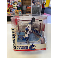 NHL Roberto Luongo Gardien de but chandail blanc Vancouver Canucks figurine  Mcfarlane Toys