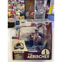 NHL David Aebischer Gardien de but Avalanche du Colorado figurine Mcfarlane Toys