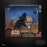 Star Wars The Phantom Menace The Black Series Darth Maul & Sith Speeder 6-inch scale action figure Hasbro G0328