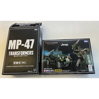 ​Transformers Masterpiece MP-47 Hound Willys Jeep CJ-3B Takara Tomy