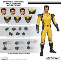 One:12 Collective Marvel Deadpool & Wolverine: Wolverine - Édition de Luxe figurine Mezco Toyz 76214
