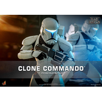 Star Wars: The Bad Batch Clone Commando 1:6 Scale Action Figure Hot Toys TMS131 913610