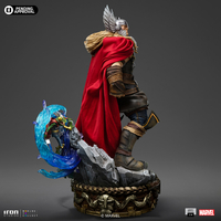 Marvel Thor Unleashed Quarter (1:4) Scale Statue Iron Studios (MARCAS114324-14) 913618