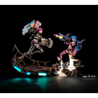 League of Legends Jinx & Vi Ensemble de Collection Statue Échelle 1:6 PureArts 913388
