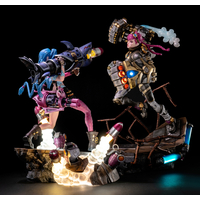 League of Legends Jinx & Vi Collectible Set 1:6 Scale Statue PureArts 913388