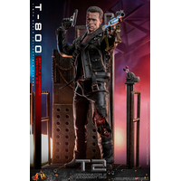 Terminator 2 : Le Jugement Dernier T-800 (Version Endommagée 2_0) Figurine échelle 1:6 Hot Toys DX46 913791