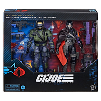 GI Joe Classified Series Steel Corps Commander Vs Twilight Guard 6-inch scale action figures Hasbro G0336 #141