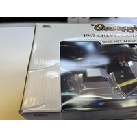 Grumpy's Toy III 1967 Chevy Camaro SS VERSION CHROME A/MP Jenkins Competition Diecast 1:18 Learning Curve 29592PA