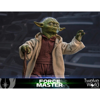 Star Wars L'Attaque des Clones Yoda Figurine Échelle 1:6 Twelve World TW2259B