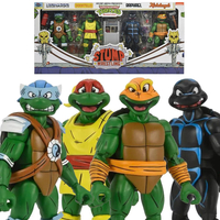 Teenage Mutant Ninja Turtles TMNT Archie Comics Tortues Lutteuses Ensemble de figurines échelle 7 pouces NECA 54469