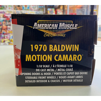 ​1970 Baldwin Motion Performance Camaro Dennis Ferrara Diecast 1:18 American Muscle 36675​